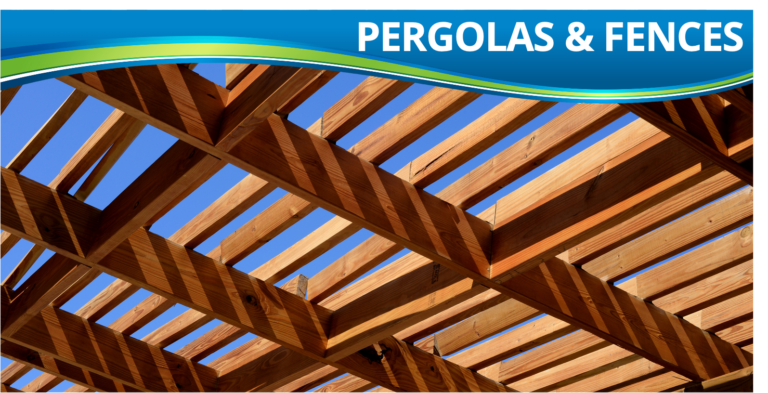DuraSeal can be used for permanent fence and pergola staining and sealing. Protect your investments