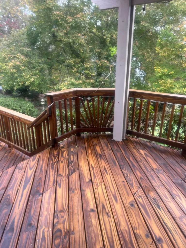 Professionally done deck sealing services near me